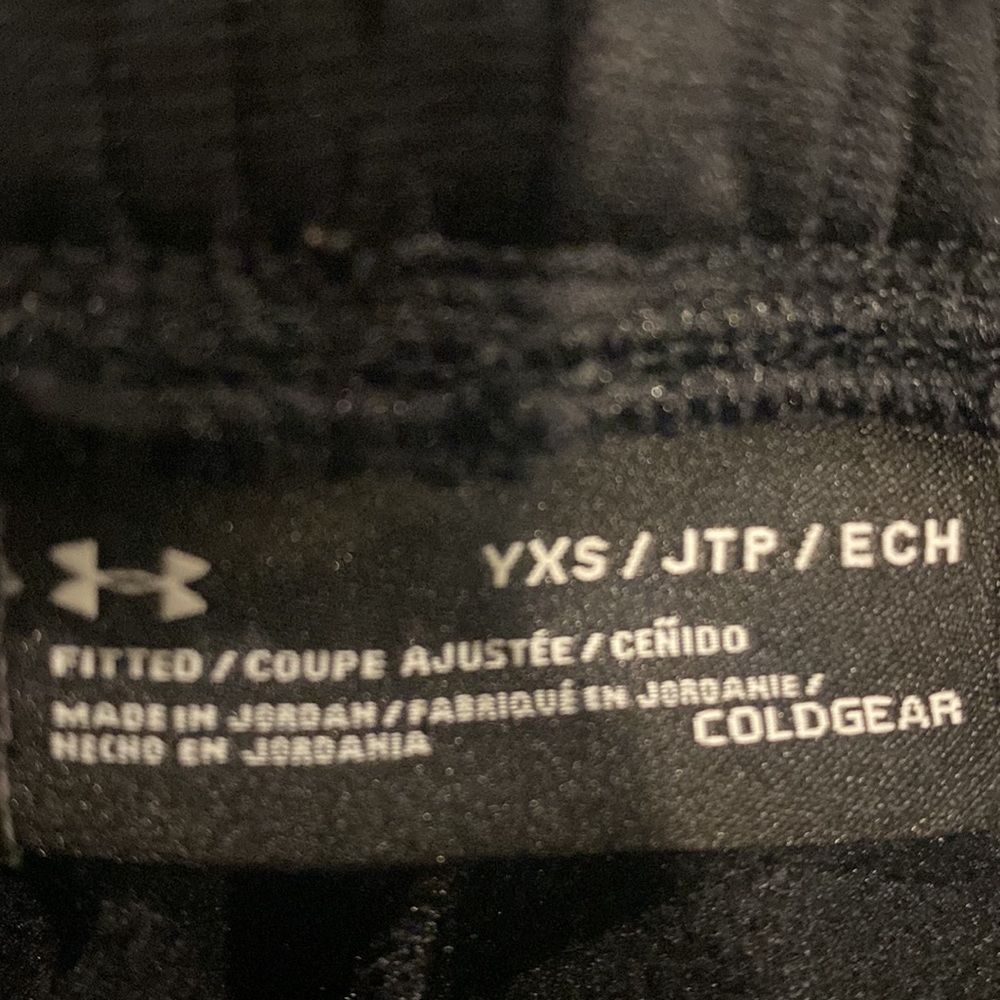 Boys Black Under Armour Joggers Size YXS/ Avia cozy pants size 8 - Picture 5 of 10